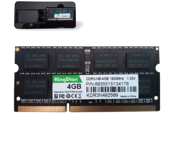 Memoria Ram 4gb 1600Mhz para PC, KDR3N492578, Memoria Ram 4GB, Ram de 4G portatil,