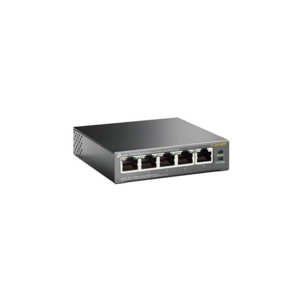 Switch de Escritorio TP-link TL-SG1005P 5 puertos a 10/100/1000 Mbps PoE